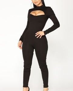 DAVE BLACK JUMPSUIT